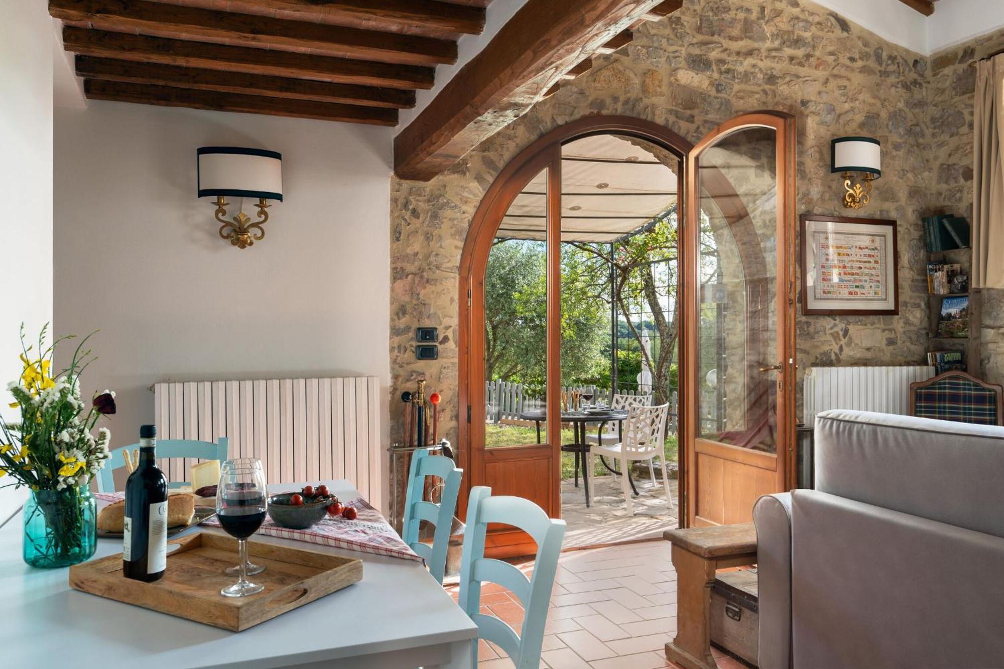 A Casa Dell'Ida Casa de hóspedes Castellina in Chianti Exterior foto